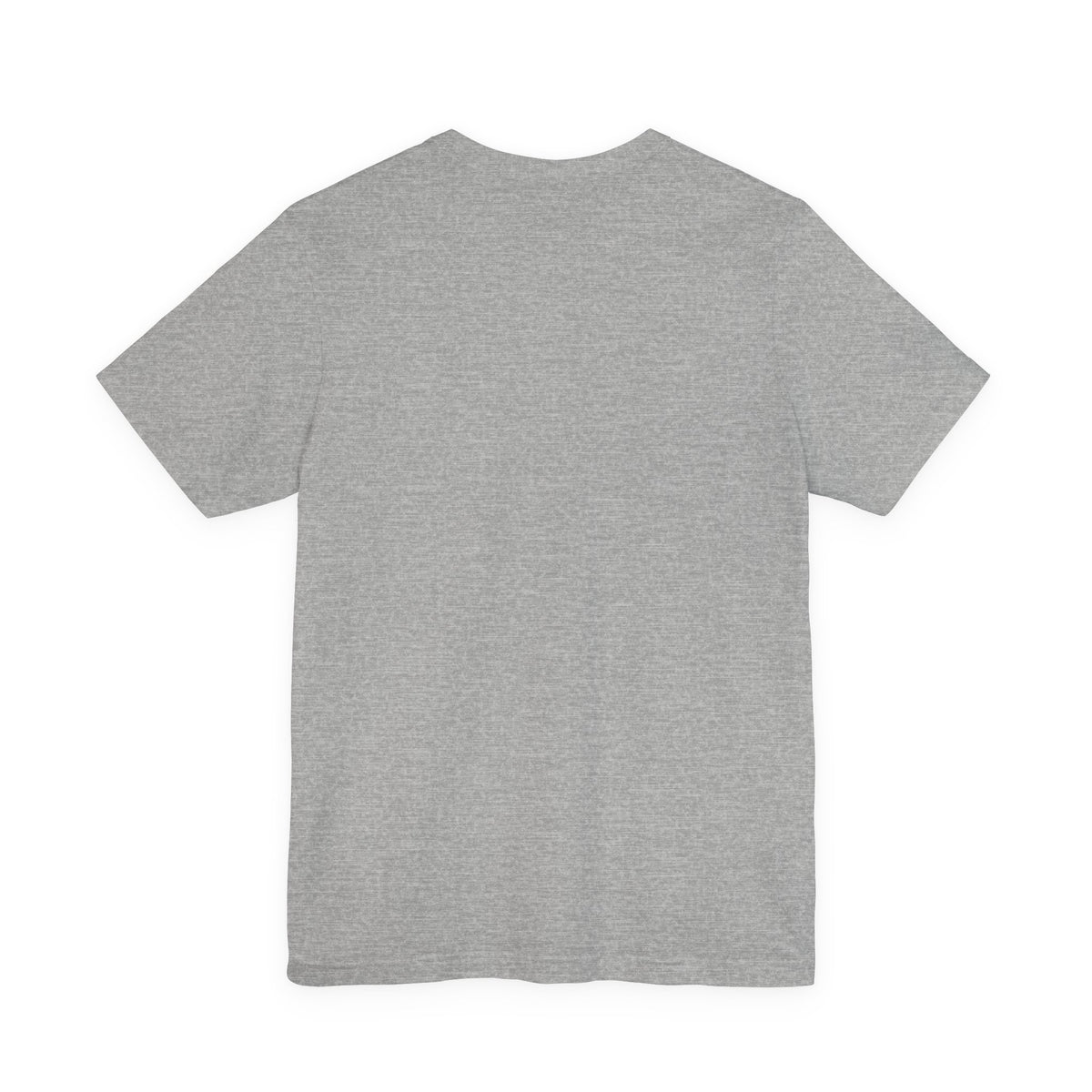 Custom White Tee - "Print It Your Way" Short Sleeve T-Shirt